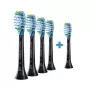 Philips Premium Plaque Defence HX9045/88 4+1 komplekts birstes galviņas 5 gab. Melns