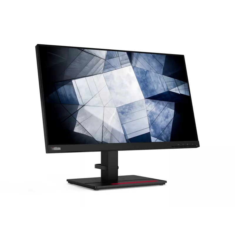 Monitors Lenovo ThinkVision P24h-2L 23,8 collas IPS LED Quad HD 2560x1440, 300 cd/m², 75 W PD, USB-C, 4x USB-A, RJ-45