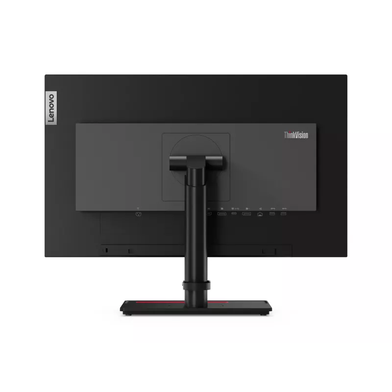 Monitors Lenovo ThinkVision P24h-2L 23,8 collas IPS LED Quad HD 2560x1440, 300 cd/m², 75 W PD, USB-C, 4x USB-A, RJ-45