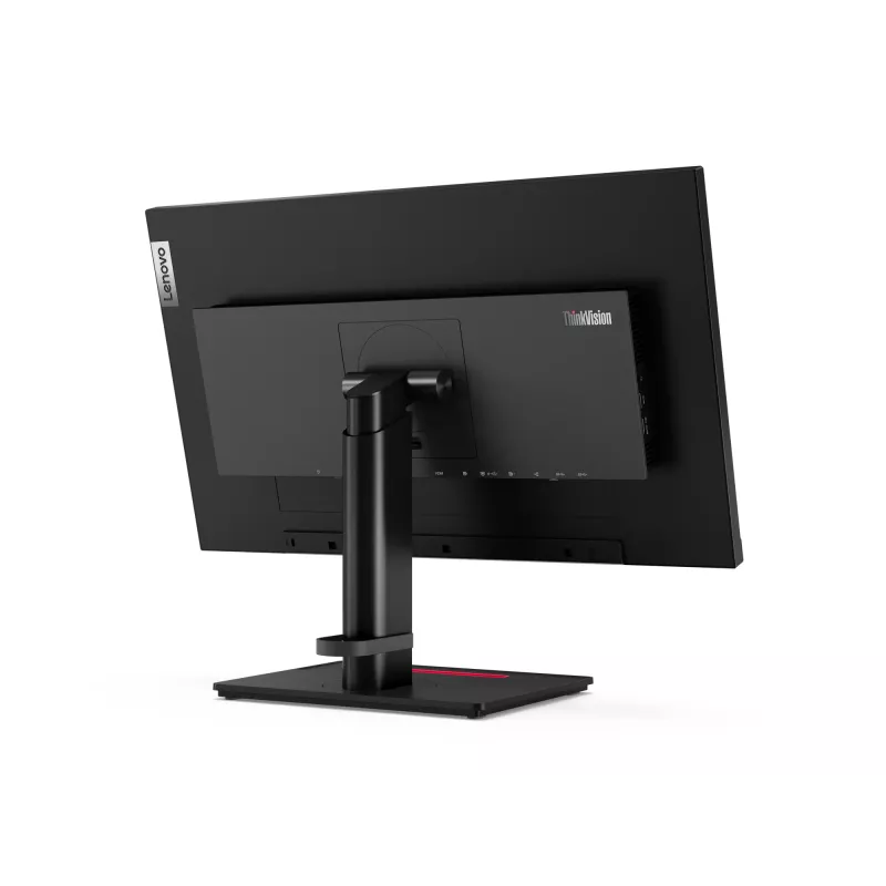 Monitors Lenovo ThinkVision P24h-2L 23,8 collas IPS LED Quad HD 2560x1440, 300 cd/m², 75 W PD, USB-C, 4x USB-A, RJ-45