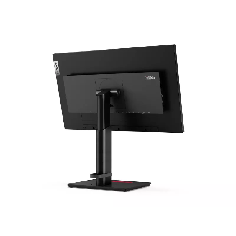 Monitors Lenovo ThinkVision P24h-2L 23,8 collas IPS LED Quad HD 2560x1440, 300 cd/m², 75 W PD, USB-C, 4x USB-A, RJ-45