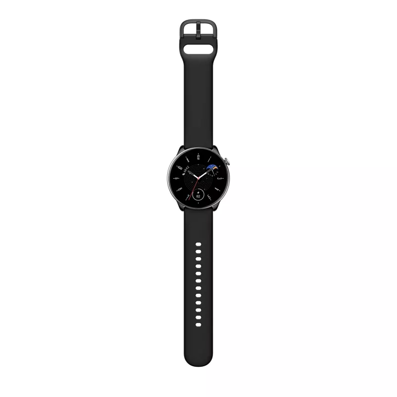 Amazfit GTR Mini 3.25 cm (1.28 collas) AMOLED 42 mm Digitāls 416 x 416 pikseļi Skārienjūtīgs Melns, Sudraba GPS (satelīts)