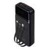 Pārnēsājams ārējais akumulators Rivacase VA2221 — 20000 mAh LiPo, PD 3.0 & QC 3.0, 3 porti (1×A, 2×C), 22,5 W izeja
