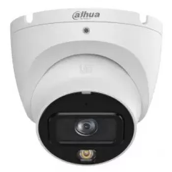 IP drošības kamera Dahua Technology IPC-HDW1839T-A-IL-0280B-S6 — Turret, 8 MP (3840×2160), griestu stiprinājums, vadu, PoE, iekštelpām/ārā, balta