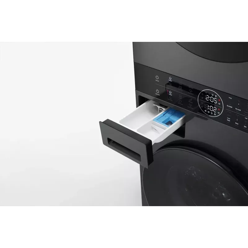 LG WT1210BBF veļas mazgājamā un žāvējamā mašīna 22 kg 1400 RPM melna