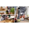 Bosch Serie 6 MSM6M621 blenderis 0.5 L Iegremdējamais blenderis 1000 W Melns, Nerūsējošais tērauds