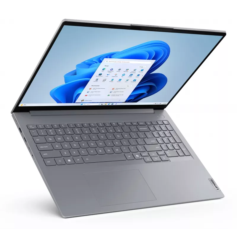 Lenovo ThinkBook 16 G8 IRL Intel Core 5 210H klēpjdators 40,6 cm (16 collu) WUXGA 16 GB DDR5-SDRAM 512 GB SSD Wi-Fi 6E (802.11ax) angļu pelēks