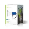 Megafons Nedis MEPH200WT balts zils 20W 300m diapazons