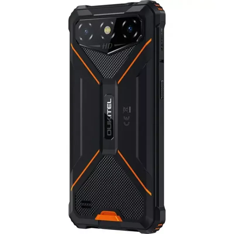 Oukitel G3 6 viedtālrunis, 4 GB RAM, 128 GB, 6300 mAh, oranžs