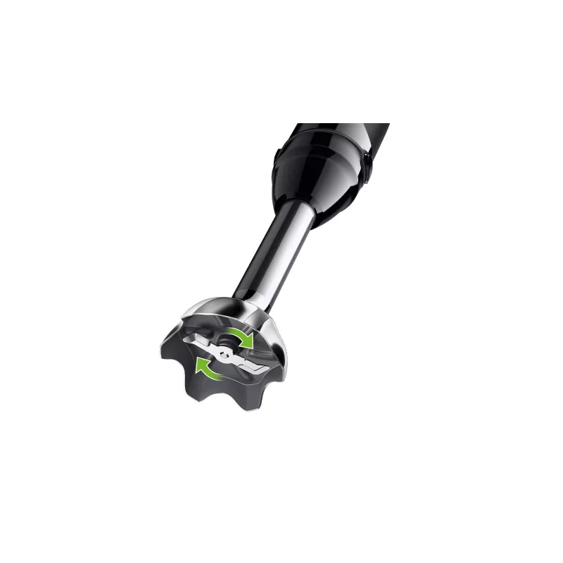 Braun MultiQuick 5 MQ55.254MBK 0.5 L Iegremdējamais blenderis 1000 W Melns, Nerūsējošais tērauds