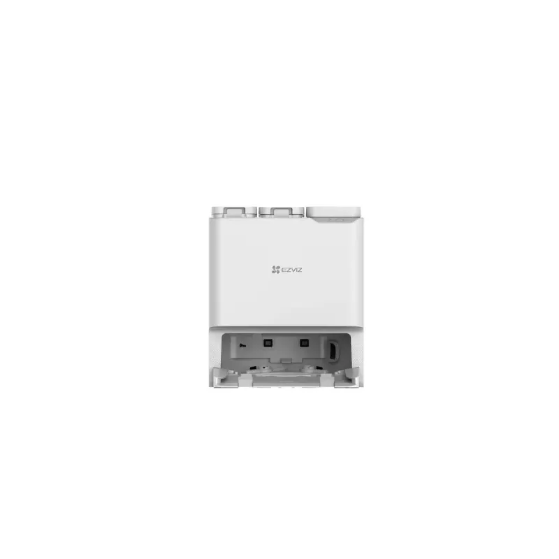 Robot vacuum cleaner EZVIZ RS20 Pro — Li‑Ion 5200 mAh, 220 min darbības laiks, 7200 Pa sūkšanas jauda, pašiztukšošanās bāze, LiDAR navigācija, 0,35 L putekļu maiss, mitrā slaucīšana, balts