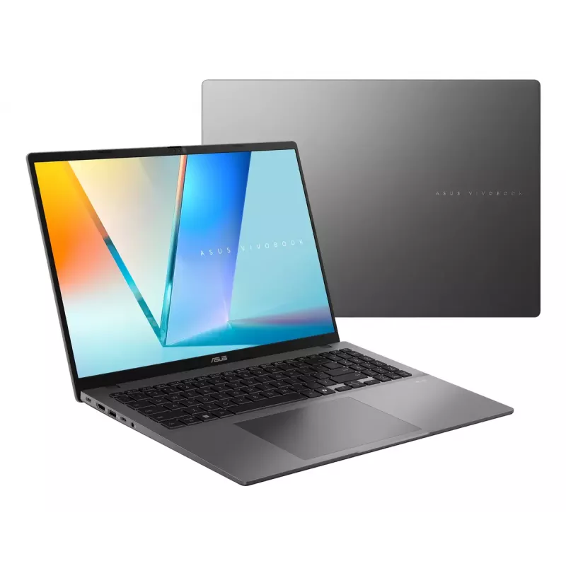 Portatīvais dators ASUS Vivobook S16 M3607HA-RP011W — 16 collu WUXGA, AMD Ryzen 5 220, 16 GB DDR5, 512 GB SSD, Windows 11 Home, Pelēks