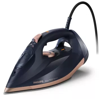 Sausais un tvaika gludeklis Philips DST7510/80 — 3200 W, SteamGlide Elite zole, 0,3 L tvertne, 2 m vads, 1,669 kg, melns