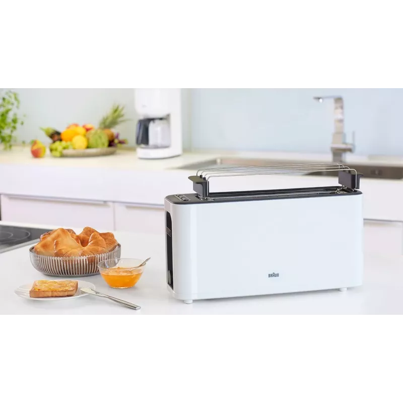 Braun HT 3110 balts 7 1 šķēle 1000 W