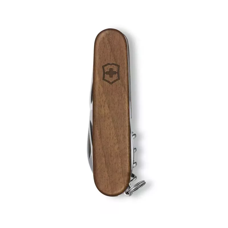 Daudzfunkciju nazis Victorinox Spartan Wood Nerūsējošais tērauds Slip joint nazis Dunča asmens