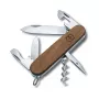 Daudzfunkciju nazis Victorinox Spartan Wood Nerūsējošais tērauds Slip joint nazis Dunča asmens