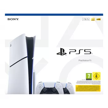 Sony 1000050116 spēļu konsole 1 TB Wi-Fi Melna, Balta