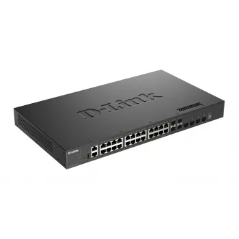 D-Link Layer 3 Stackable 10 Gigabit Managed Switches, Managed, L3, Fast Ethernet (10/100), Full duplex, Rack mounting