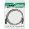 komutācijas kabelis InLine Cat6 S/FTP PiMF 250MHz RJ-45–RJ-45 PVC transparent 1.5m