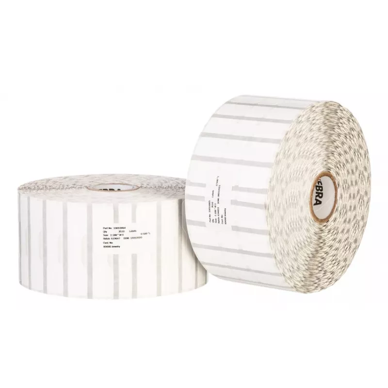 Zebra 8000D Jewelry Balts pašlīmējoša printera etiķete