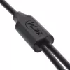 InLine USB 2in1 Y lādēšanas kabelis, 1x USB-A vīrietis uz 2x USB-C vīrietis, melns 0.5m