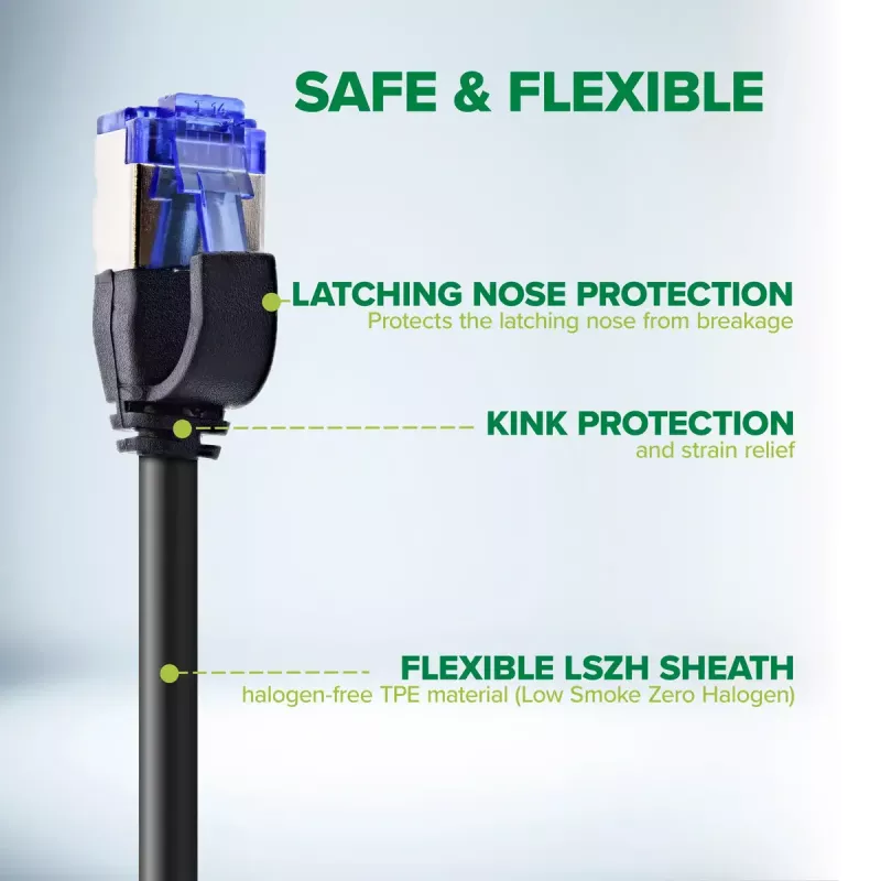 InLine 74914G tīkla kabelis zaļš 1,5 m Cat6a S/FTP (S-STP)