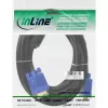 InLine S-VGA kabelis Premium 15HD vīriešu uz vīriešu melns 1,5 m