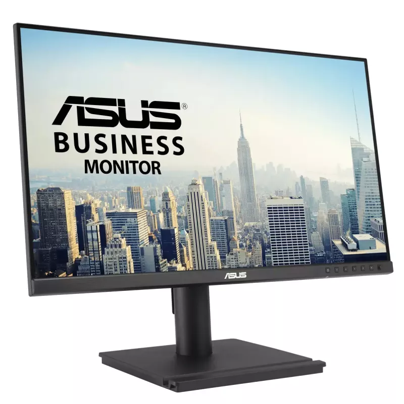 Datora monitors ASUS BE249CGN 23,8 collas (60,5 cm) Full HD 1920x1080 LCD, 5 ms, 178° skata leņķis, USB 3.2 centrmezgls, augstumā regulējams, VESA, melns
