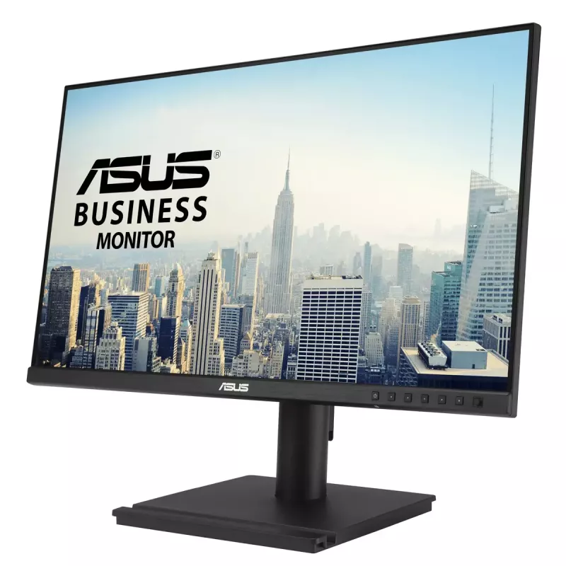 Datora monitors ASUS BE249CGN 23,8 collas (60,5 cm) Full HD 1920x1080 LCD, 5 ms, 178° skata leņķis, USB 3.2 centrmezgls, augstumā regulējams, VESA, melns