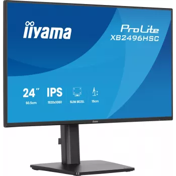 iiyama ProLite XB2496HSC-B1 datora monitors 60,5 cm (23,8 collas) 1920 x 1080 pikseļi Full HD LED Melns