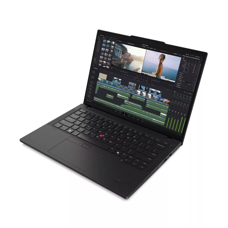 Lenovo ThinkPad P14s Gen 5 Mobilā darbstacija, AMD Ryzen 7 PRO 8840HS, 14 collu WUXGA skārienjūtīgs ekrāns, 32GB RAM, 1TB SSD, Windows 11 Pro