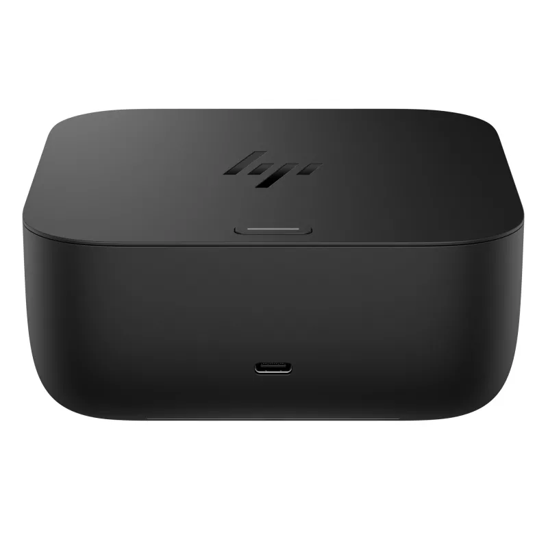 Dokstacija HP USB-C 100W G6 Dock SmartBuy — USB-C 100W, Jet Melns, 121×121×51 mm
