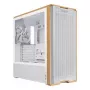 PC korpuss Lian Li Lancool 217 Midi Tower — Balta & Koks, atbalsta ATX/EATX/Micro-ITX, 2x120mm priekšā, 1x140mm aizmugurē, 1×3.5 collas + 8×2.5 collas
