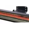Infrasarkanais sildītājs SUNRED RD-DARK-20, 2000 W, piestiprināms pie sienas, IP55, melns