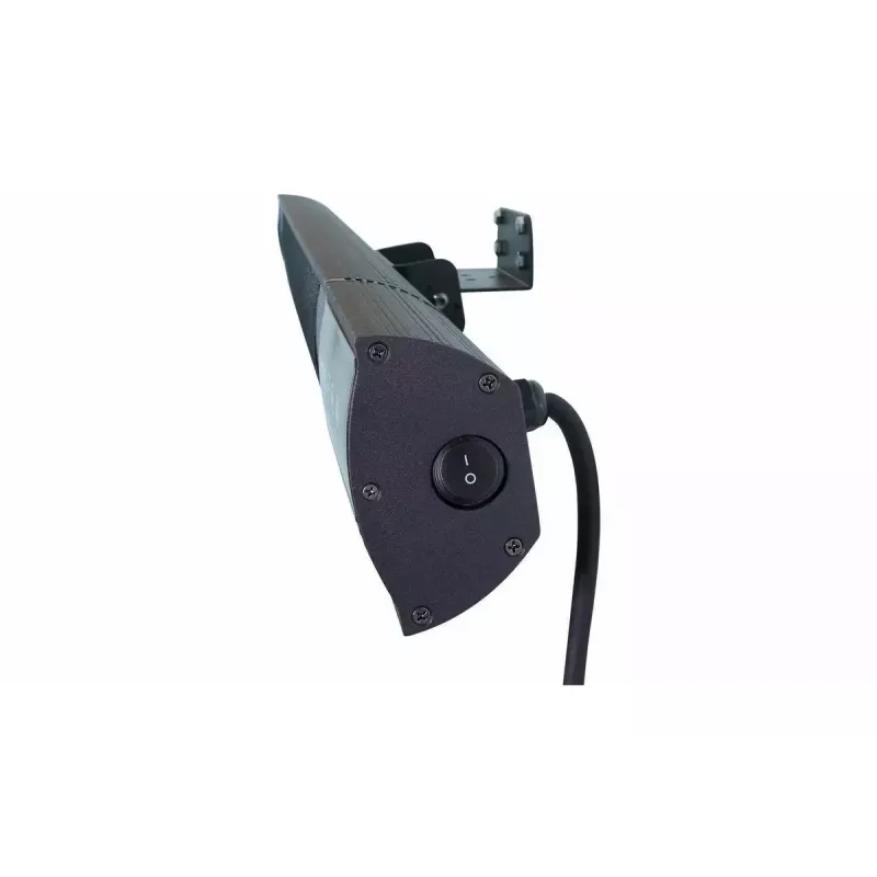 Infrasarkanais sildītājs SUNRED RD-DARK-20, 2000 W, piestiprināms pie sienas, IP55, melns