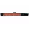 Infrasarkanais sildītājs SUNRED RD-DARK-20, 2000 W, piestiprināms pie sienas, IP55, melns