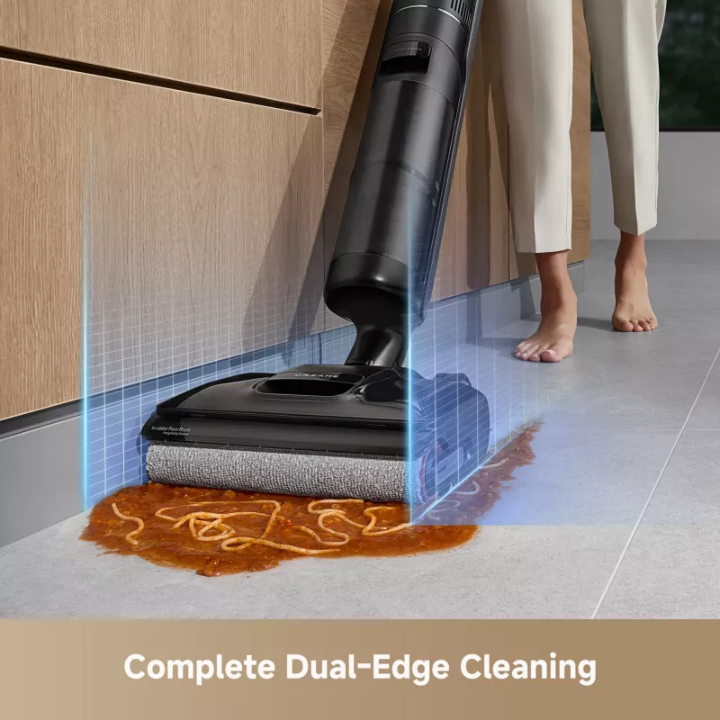 Dreame H12 Pro FlexReach, 2-in-1 stieņa putekļsūcējs, Bezmaisiņa, Melns, 0.78 L, 0.7 L, Taisnstūra