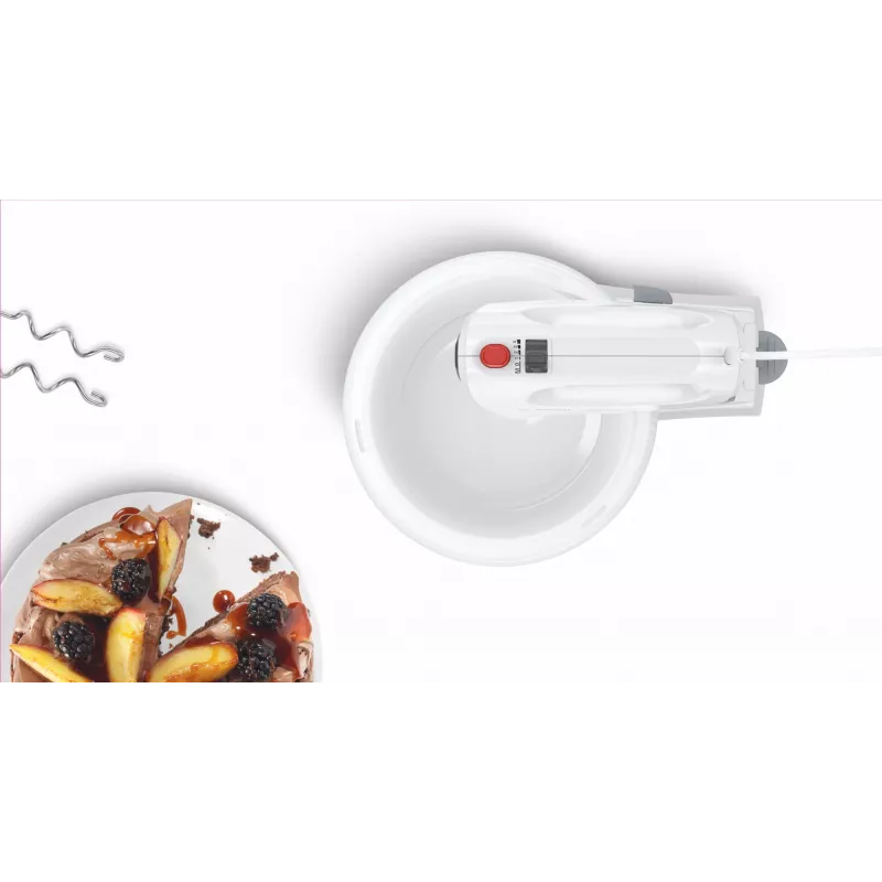 Bosch MFQ2600G rokas mikseris ar statīva bļodu 375 W balts