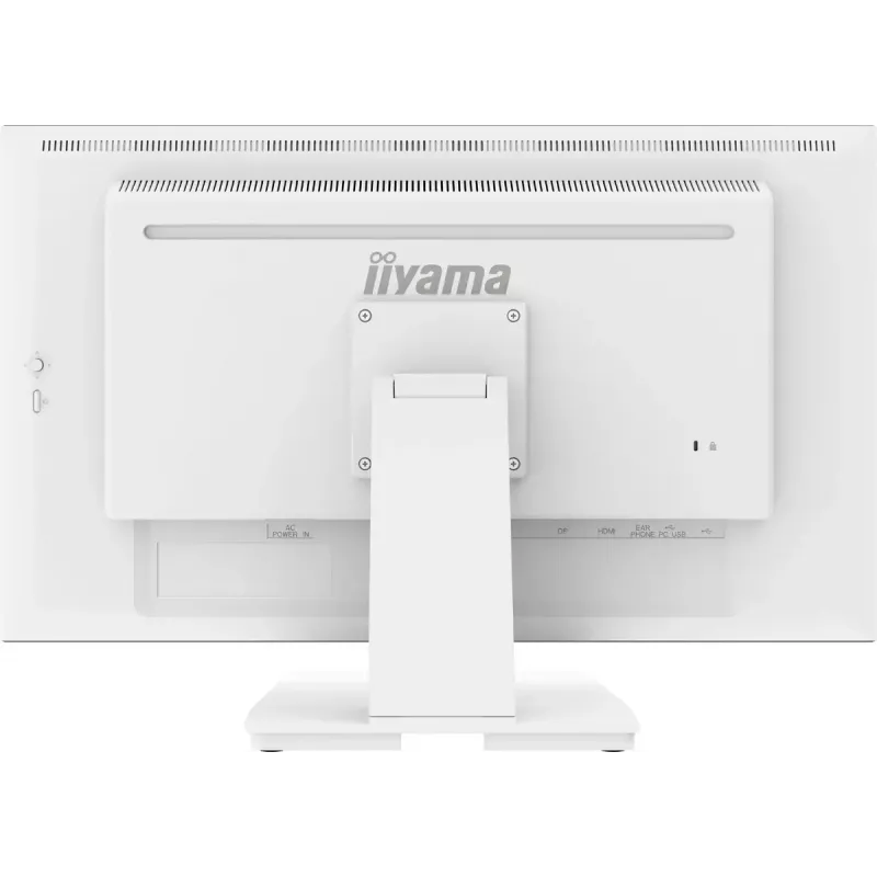 27 collu IIYAMA ProLite T2752MSC-W1AG skārienjūtīgs LCD monitors 1920 x 1080 Full HD balts, 5 ms, USB 3.2 Gen1, skaļruņi, VESA