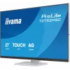 27 collu IIYAMA ProLite T2752MSC-W1AG skārienjūtīgs LCD monitors 1920 x 1080 Full HD balts, 5 ms, USB 3.2 Gen1, skaļruņi, VESA