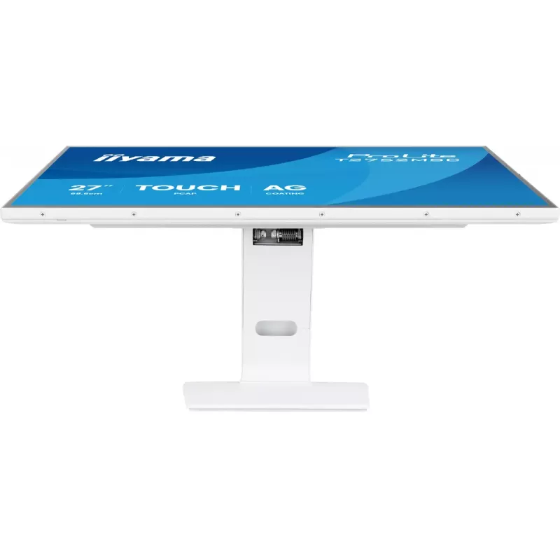 27 collu IIYAMA ProLite T2752MSC-W1AG skārienjūtīgs LCD monitors 1920 x 1080 Full HD balts, 5 ms, USB 3.2 Gen1, skaļruņi, VESA