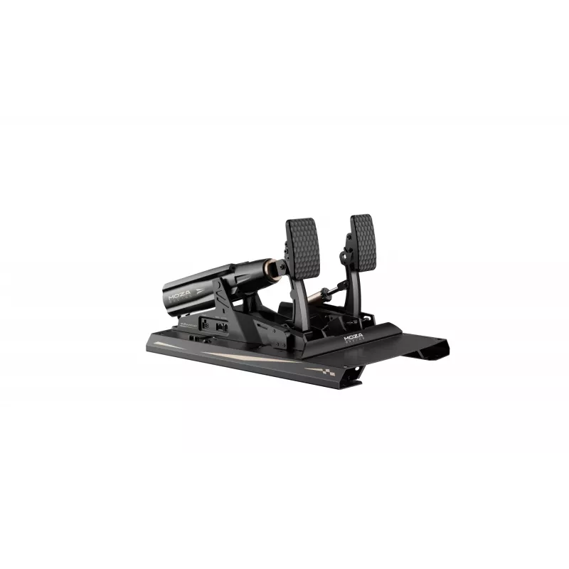 Pedal Moza Racing mBooster Set Aluminium Melns USB Type-A Type-B Type-C