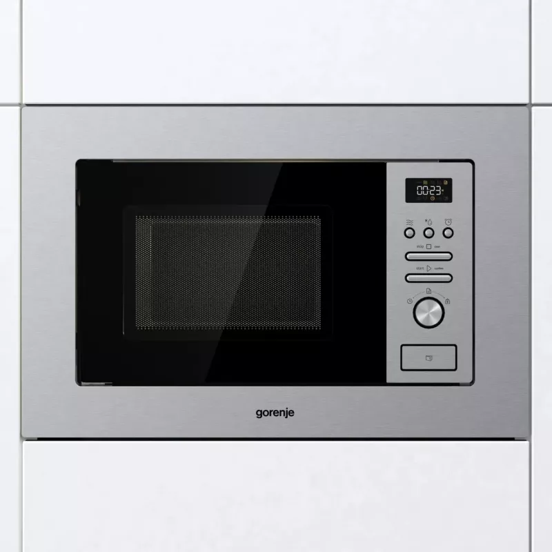 Gorenje BM201AG1X Nerūsējošais tērauds Grila mikroviļņu krāsns Iebūvējama 20 L 800 W