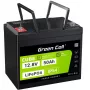 UPS baterija zaļa Cell LFPGC12V50AH litija dzelzs fosfāts 12V 50Ah 640Wh, 75A izlāde