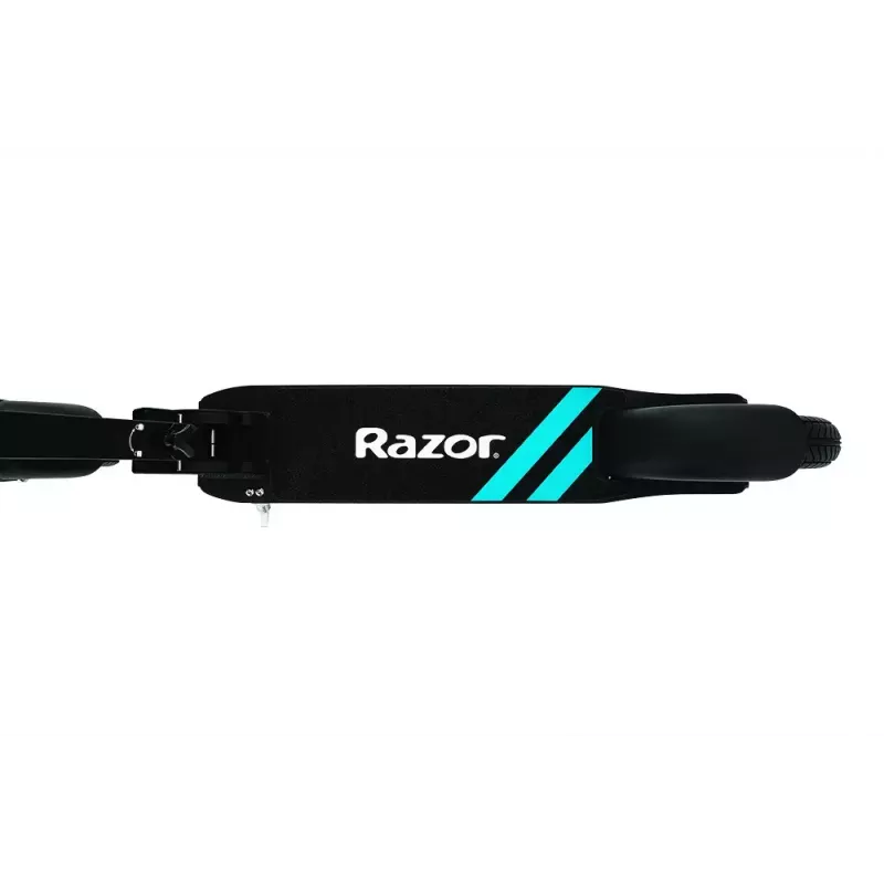 Skrejritenis Razor A5 Air — pieaugušajiem, alumīnija klājs, piepūšamie 20 cm riteņi, salokāms, maks. slodze 100 kg, melns