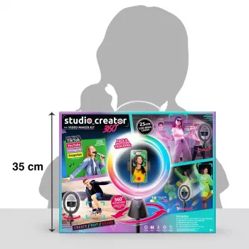 Rotating Studio Canal Toys INF028CL 360 grādi — Canal Toys rotējošais radošais komplekts bērniem