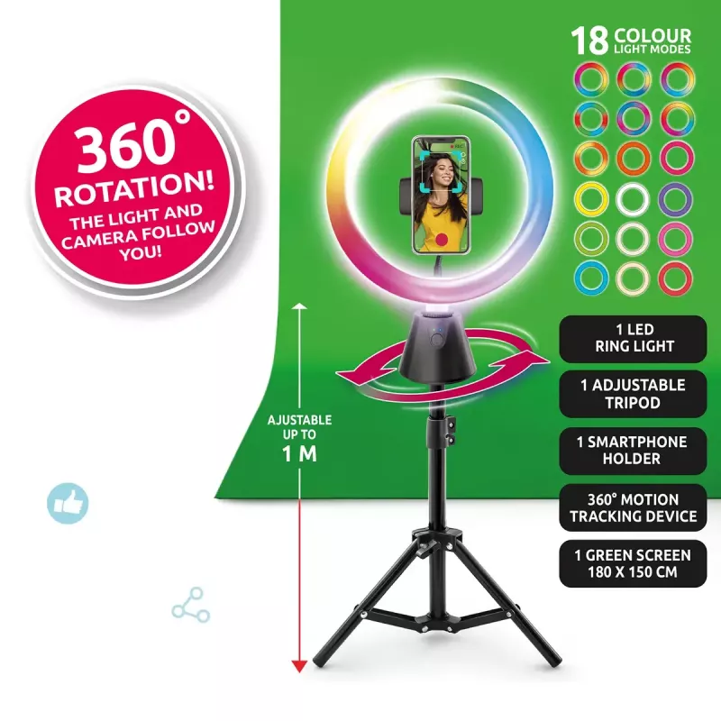Rotating Studio Canal Toys INF028CL 360 grādi — Canal Toys rotējošais radošais komplekts bērniem