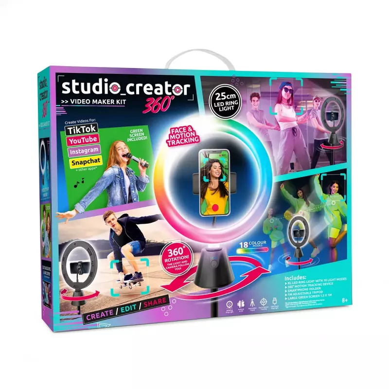 Rotating Studio Canal Toys INF028CL 360 grādi — Canal Toys rotējošais radošais komplekts bērniem