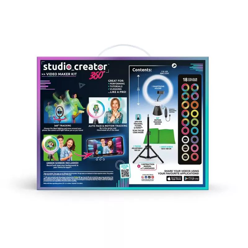 Rotating Studio Canal Toys INF028CL 360 grādi — Canal Toys rotējošais radošais komplekts bērniem