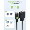 Techly Monitor DisplayPort uz VGA kabelis 1,8 m ICOC DSP-V-018
